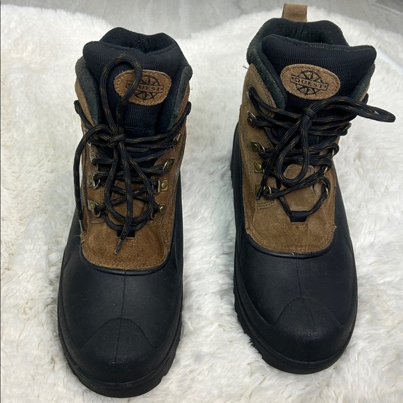 Quest Men’s Arctic Chill Insulated Winter Boots Leather Upper 8” Size 10 main image 5